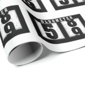 59誕生日走行距離 ラッピングペーパー (ロールコーナー)