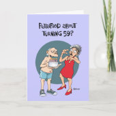 59誕生日?...また？ カード (正面)
