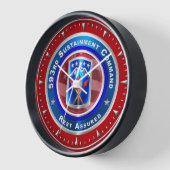 593rd Sustainmentコマンド 壁時計 (傾斜)
