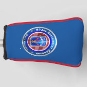 593rd Sustainment Command “Rest Assured” ゴルフヘッドカバー (正面)