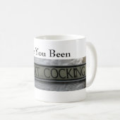 (5958)クラシックで白いマグ11ozをセットすることを招いて下さい コーヒーマグカップ (正面右)