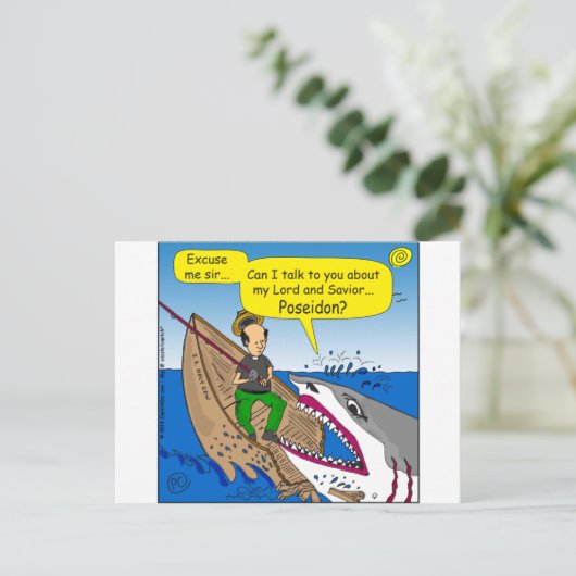 595 Poseidonの漫画 ポストカード (スタンド正面)