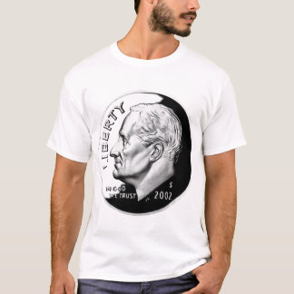 595px-United_States_dimeの_obverse、_2002、604px-… Tシャツ