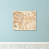 5960チェコスロバキア、ハンガリー キャンバスプリント (インサイチュ (ウッドフロア))