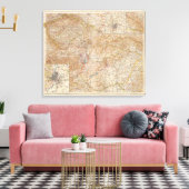 5960チェコスロバキア、ハンガリー キャンバスプリント (インサイチュ (リビング))