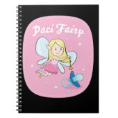 59.おしゃぶり妖精のための女の子かわいいパシ妖精ギフトI ノートブック (正面)