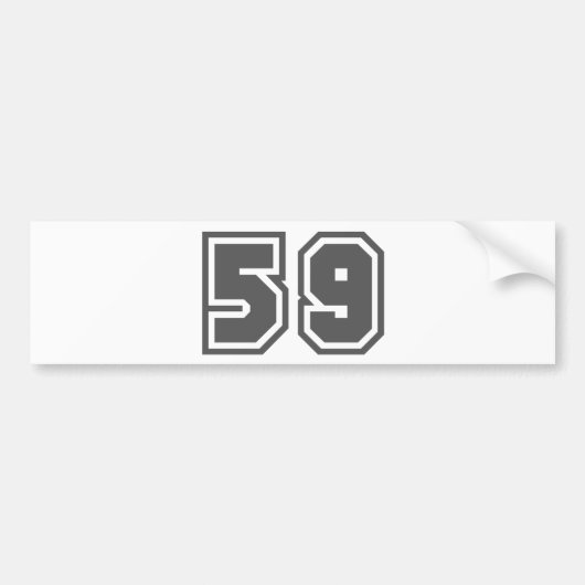 59 バンパーステッカー (正面)
