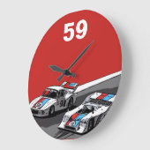 59 ラージ壁時計 (傾斜)