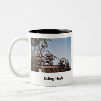 59. 300-100乗車の最高5-07、59。 300-100 Ridin… ツートーンマグカップ