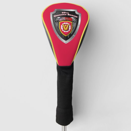 59 ordnance brigade ゴルフヘッドカバー (正面)