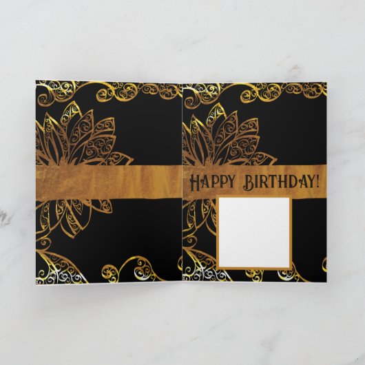 59th  Birthday  カード (内部)