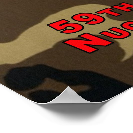 59th Ordnance Brigade “Cold War Nuclear Deterrent” ポスター (角)