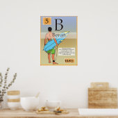 5.ほう素(B)元素周期表 ポスター (キッチン)