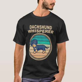 5 ダックスフント+ウィスパラー+ヴィンテージ Tシャツ