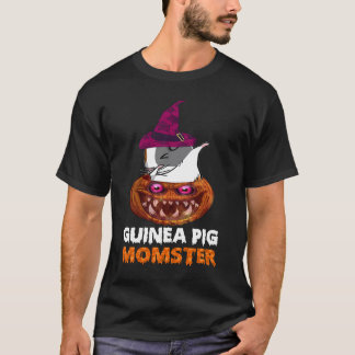 5 モルモット マムスター パンプキン モンスター 面白いハロウィン Tシャツ