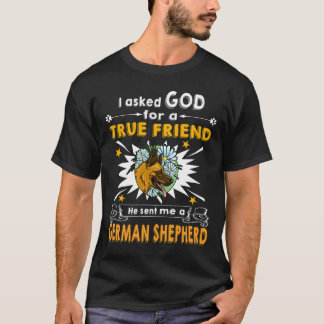 5 人の真の友達を神に願ったらドイツ人が送られてきた Tシャツ