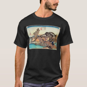 5.保土ヶ谷宿,広重保土ケ谷宿，広重，浮世絵 Tシャツ