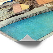 5. 保土ヶ谷宿, 広重 ポスター (角)