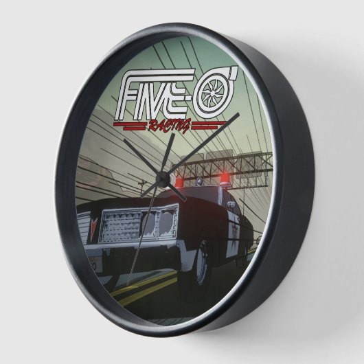 5-0チェイス 壁時計 (傾斜)