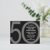 5-0バースデーパーティ招待状 招待状 (スタンド正面)