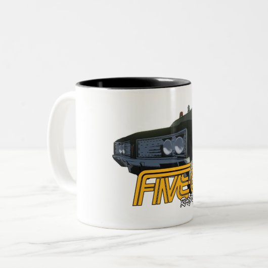 5-0警察 ツートーンマグカップ (正面左)