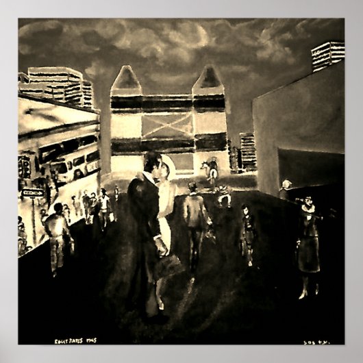 5:05オリジナル油Canvas Reprint Poster! ポスター (正面)