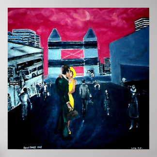 5:05オリジナル油Canvas Reprint Poster! ポスター