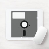 5.25インチフロッピー・ディスク-古いコンピュータディスケット マウスパッド (マウス)