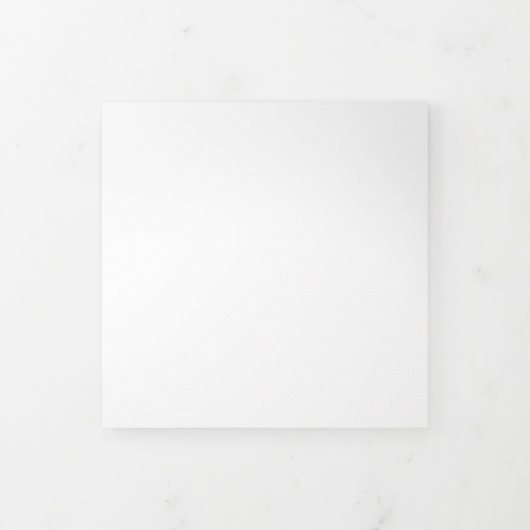 5.25インチ平方縦型三折り文字折り招待状 三つ折り招待状 (カバー)