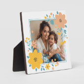 5.25インチ角写真イーゼルプラークfor Home or Office フォトプラーク (正面)