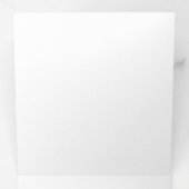 5.25インチSq横型三つ折り文字招待状 三つ折り招待状 (内部最初)