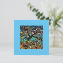 5.25インチx 5.25インチフラットサンキューカード