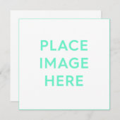 5.25インチx 5.25インチフラットノートカード ノートカード (正面/裏面)