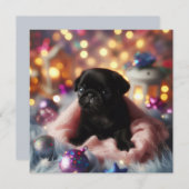 5.25インチx 5.25ホリデーフラットカード シーズンカード (正面/裏面)