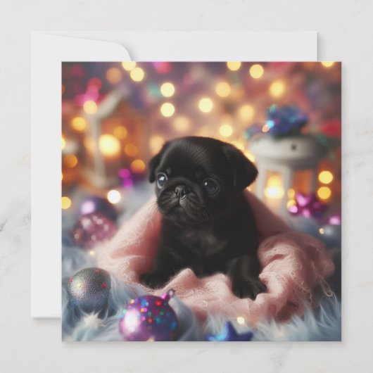 5.25インチx 5.25ホリデーフラットカード シーズンカード (正面)