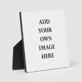 5.25平方の写真プラークをパーソナライズ フォトプラーク (正面)