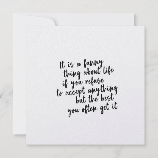 5.25 最高の x 5.25カードのみ 招待状 (正面)