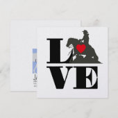 5.25 x 5.25のスライドカード 招待状 (正面/裏面)