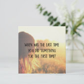 5.25 x 5.25カードを1枚取る 招待状 (スタンド正面)