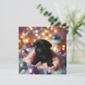 5.25" x 5.25" ホリデー フラット カード (スタンド正面)