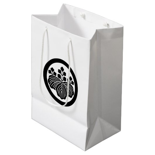 5-3開花円形の桐 ミディアムペーパーバッグ (正面アングル)