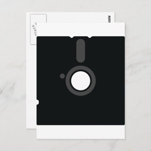 5.5インチフロッピーディスク ポストカード (正面/裏面)