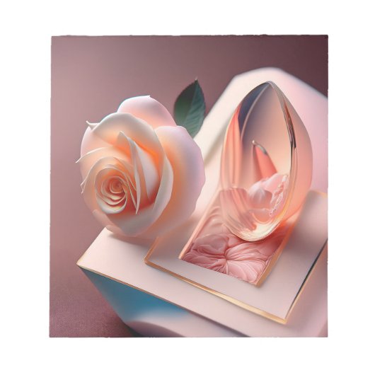 5.5インチx 6インチメモ帳 – 40ページ ノートパッド (正面)