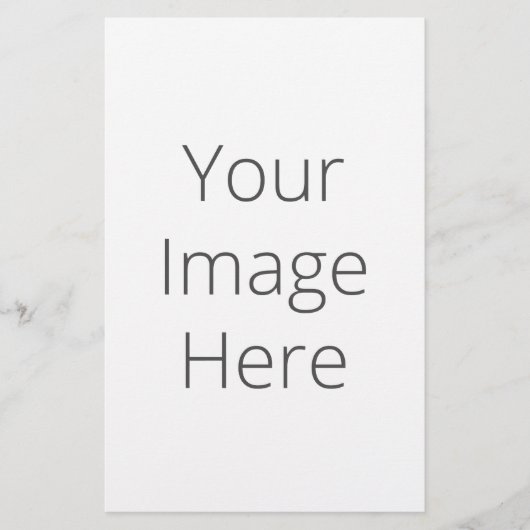 5.5インチx 8.5インチのひな形を独自に作感じ成 便箋 (正面)