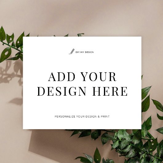 5.5気に x 4.25インチ印刷スモールビジネス向けカード サンキューカード