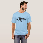 5.56カービン銃 Tシャツ (正面フル)