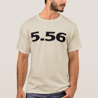5.56 AR15銃 Tシャツ
