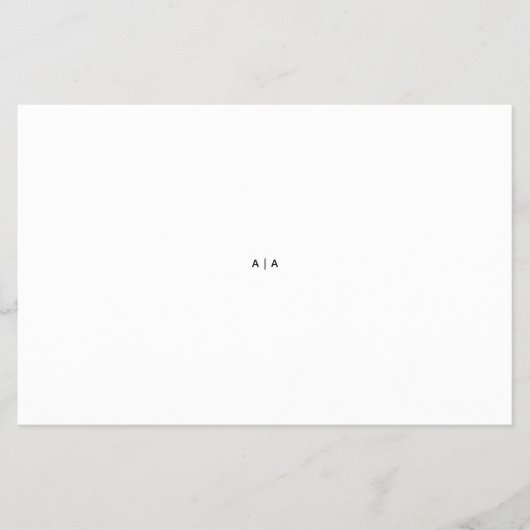5.5"×8.5"フライヤー用紙 チラシ (正面)