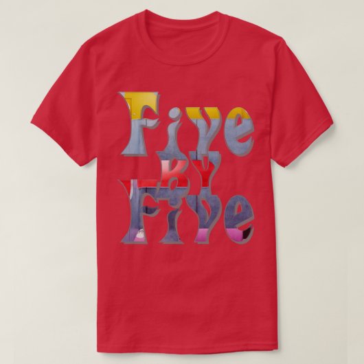 5×5 Tシャツ (デザイン正面)