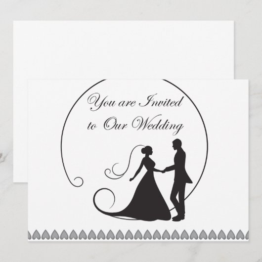 5.5 x 6.5招待状 招待状 (正面/裏面)